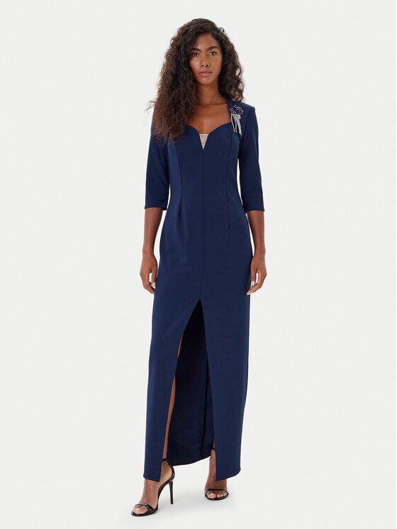 Rinascimento Официална рокля CFC0125271003 Slim Fit