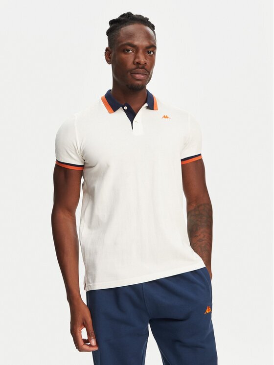 Robe Di Kappa Тениска с яка и копчета Atsushi 611255W Slim Fit