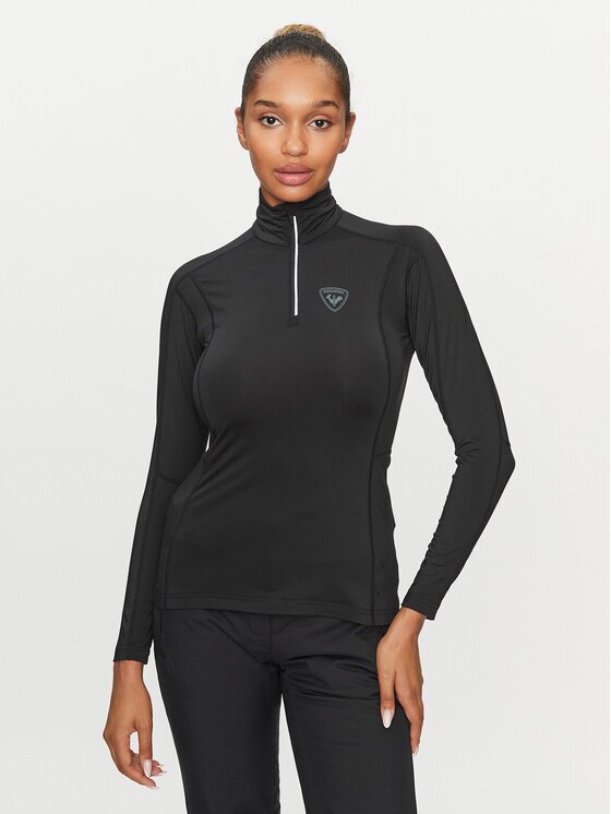 Rossignol Суитшърт от техническо трико Classique RLMWL08 Slim Fit