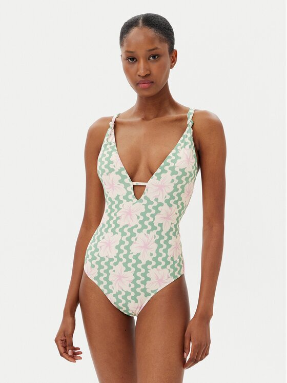 Roxy Бански костюм Hibiscus Daze ERJX103713