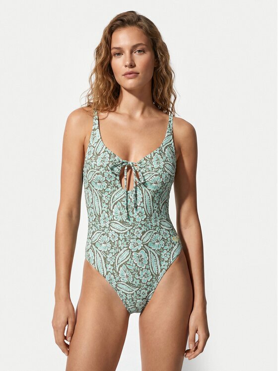 Roxy Бански костюм Wildside Paisley ERJX103810
