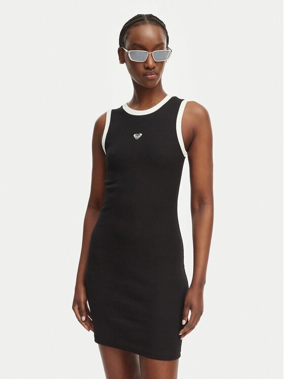 Roxy Ежедневна рокля Iconic Days ERJKD03547 Slim Fit