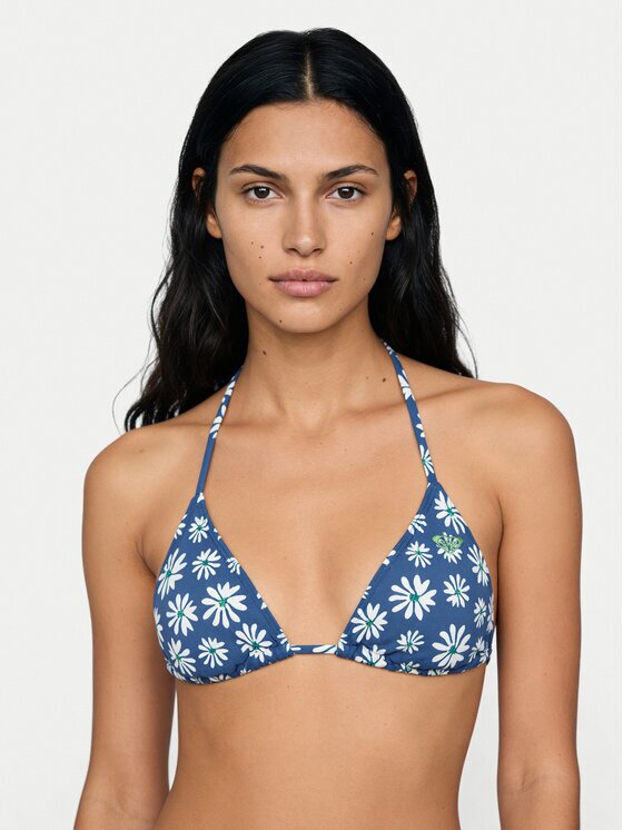 Roxy Горнище на бански Printed Essentials Tiki Tri ERJX305695