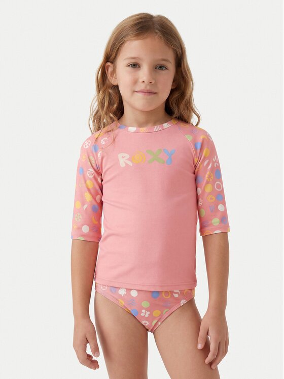 Roxy Комплект тениска и бански слипове Dot ERLWR03328