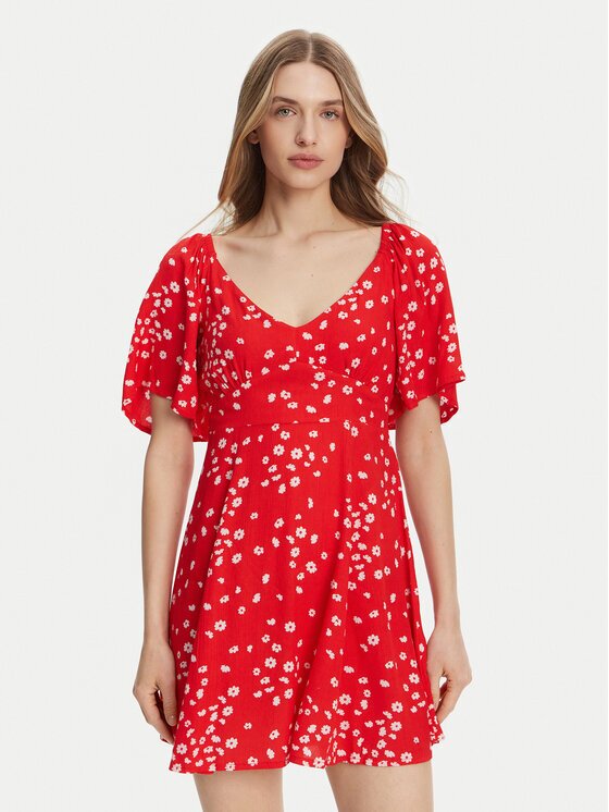 Roxy Лятна рокля ERJWD03880 Regular Fit
