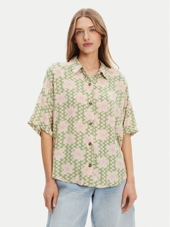 Roxy Риза Beach Nostalgia ERJWT03665 Regular Fit
