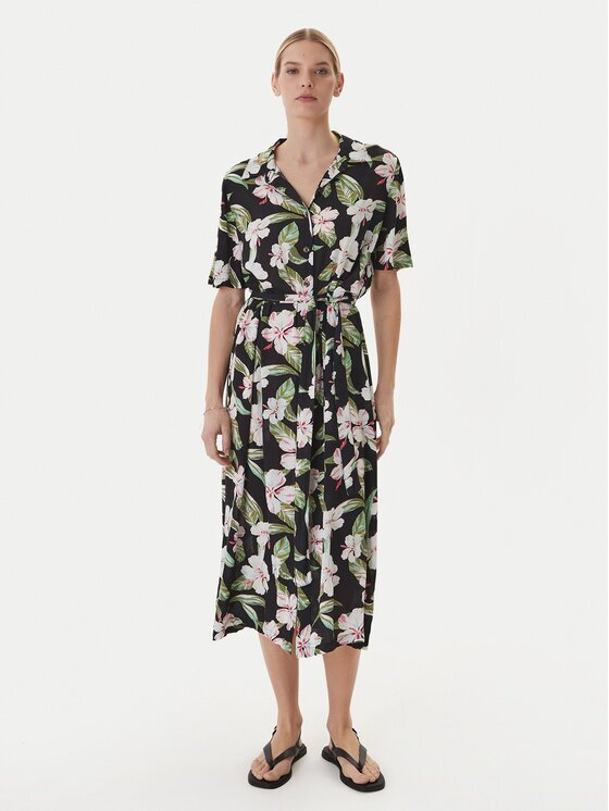 Roxy Рокля тип риза Island Escape ERJWD03865 Regular Fit