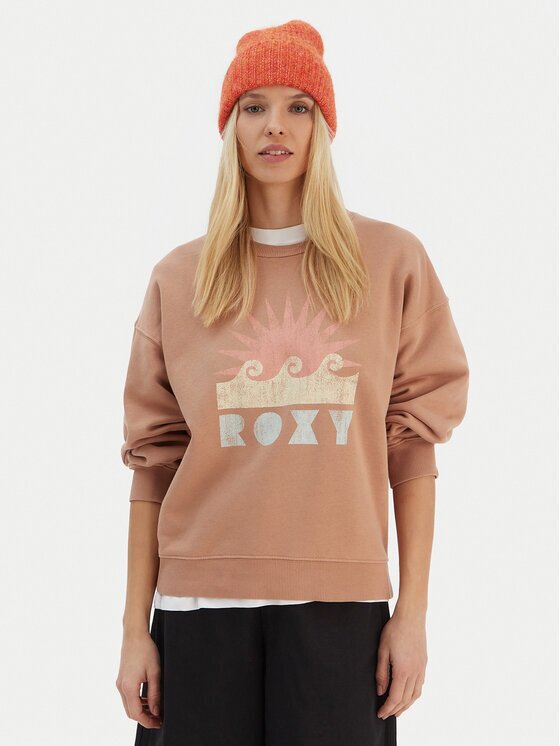 Roxy Суитшърт ERJFT04874 Relaxed Fit