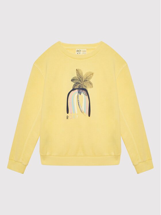Roxy Суитшърт Oh Happy Day ERGFT03724 Regular Fit
