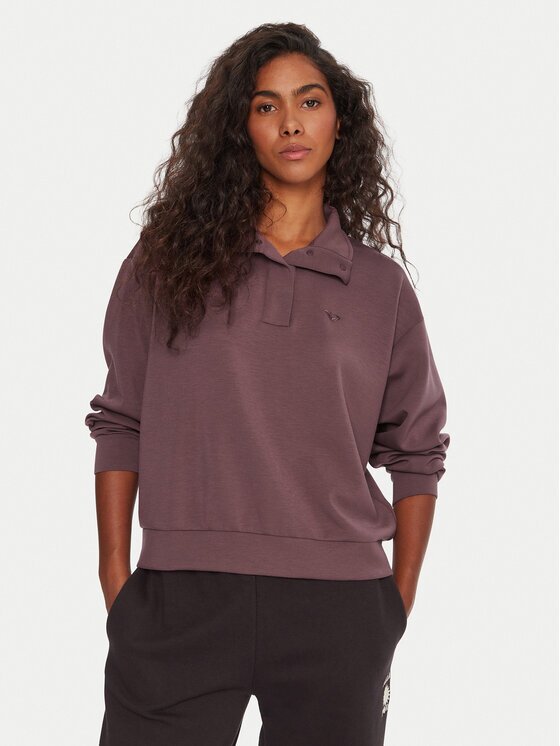 Roxy Суитшърт Rise & Vibe Sweet ERJFT05012 Relaxed Fit