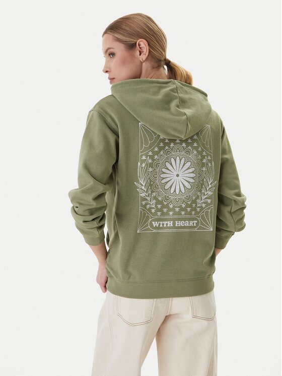 Roxy Суитшърт Surf Stoked Terry Vint ERJFT05062 Relaxed Fit
