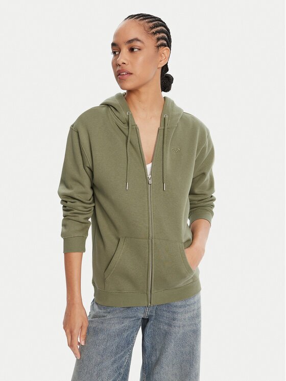 Roxy Суитшърт Surf Stoked Zipped Brushed ERJFT05022 Regular Fit