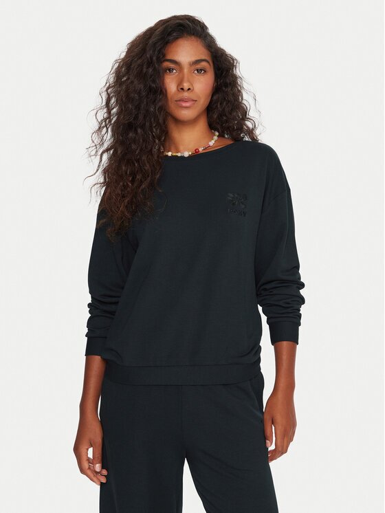 Roxy Суитшърт Surfing By Moonlight ERJFT05008 Relaxed Fit