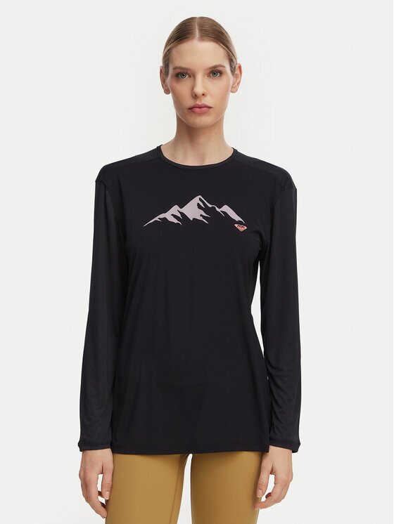 Roxy Тениска от техническо трико Boundless Spirit 2 ERJKT04329 Regular Fit