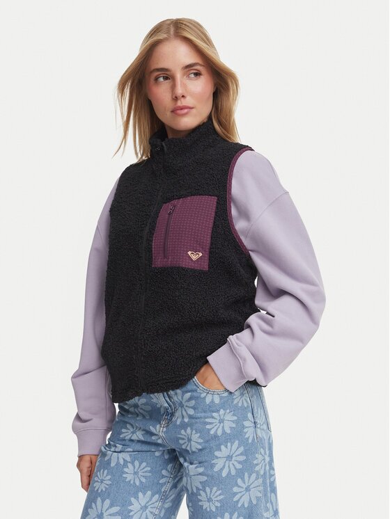 Roxy Жилетка за костюм ERJPF03260 Relaxed Fit