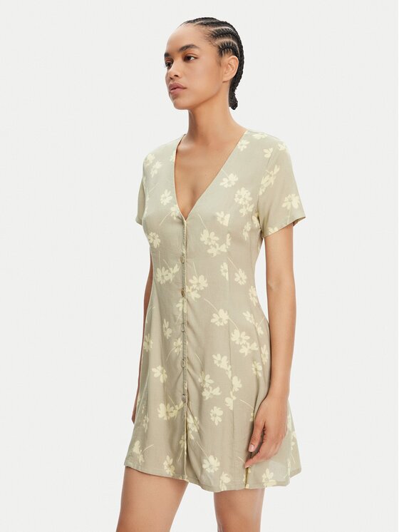 RVCA Лятна рокля 23B131508 Regular Fit