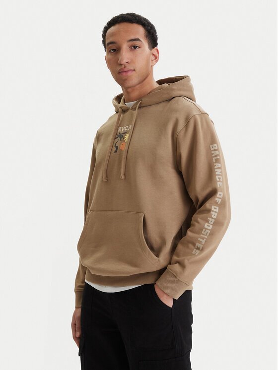 RVCA Суитшърт Deep Think EVYSF00138 Boxy Fit