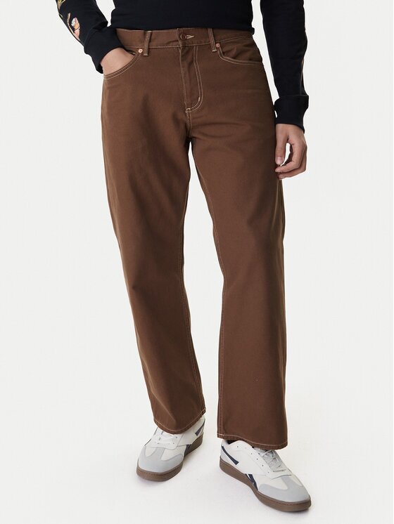 RVCA Текстилни панталони Dayshift 23A113502 Relaxed Fit