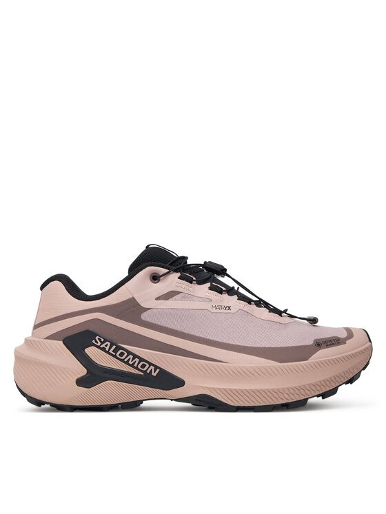 Salomon Маратонки за бягане Genesis 2 GORE-TEX L45388300 Бежов