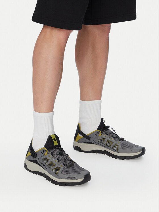 Salomon Сандали Techamphibian 5 L49227700 Сив