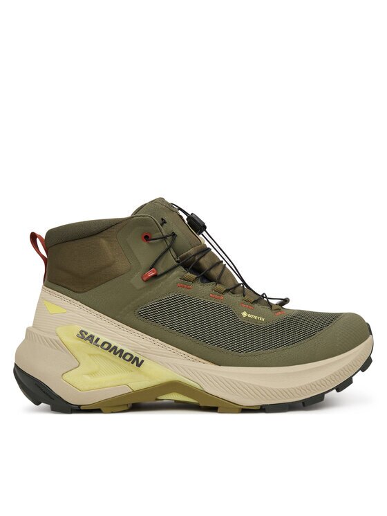 Salomon Туристически Genesis Mid GTX L45409400 Каки