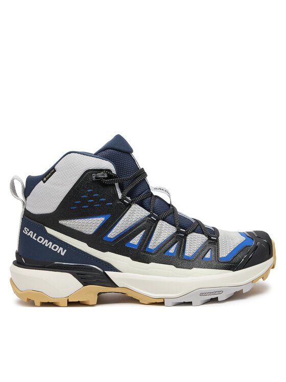 Salomon Туристически X Ultra 360 Edge Mid Gore-Tex L47698500 Сив