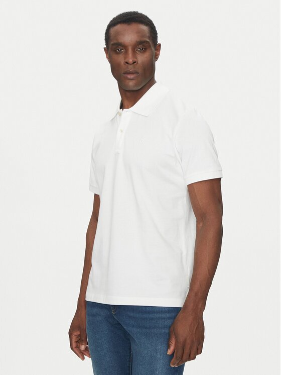 Scotch & Soda Тениска с яка и копчета 179201 Regular Fit
