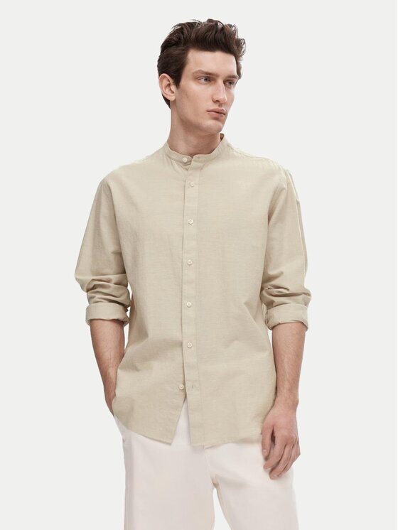 Selected Homme Риза New Linen 16079054 Regular Fit