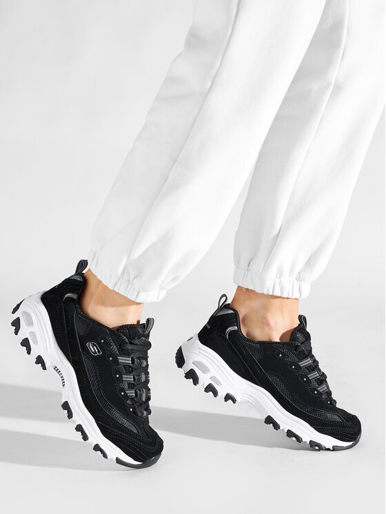Skechers Сникърси D'lites Biggest Fan 11930/BKW