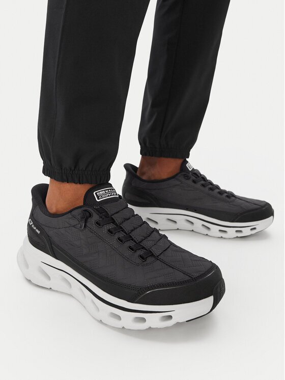 Skechers Сникърси GO WALK Glide-Step 2.0 - Cozy Fit Walker 217035/BKW Черен