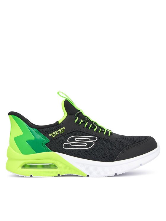 Skechers Сникърси MICROSPEC MAX - BRISK-STRIPE 403890L/BKLM