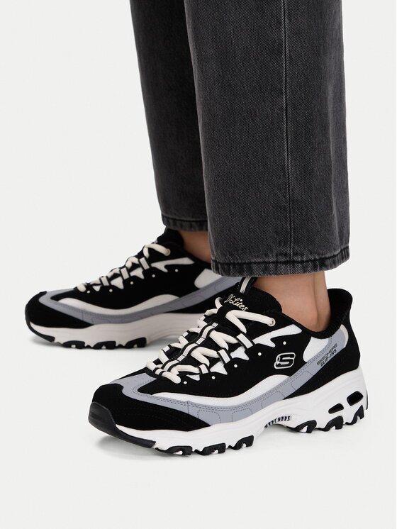 Skechers Сникърси Sport D'lites 150537/BKNT Черен