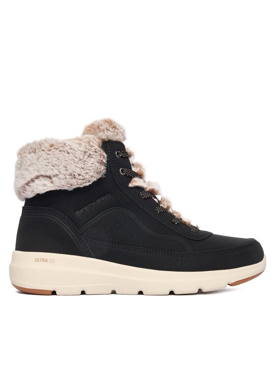 Skechers Зимни обувки Glacial Ultra 144199/BLK