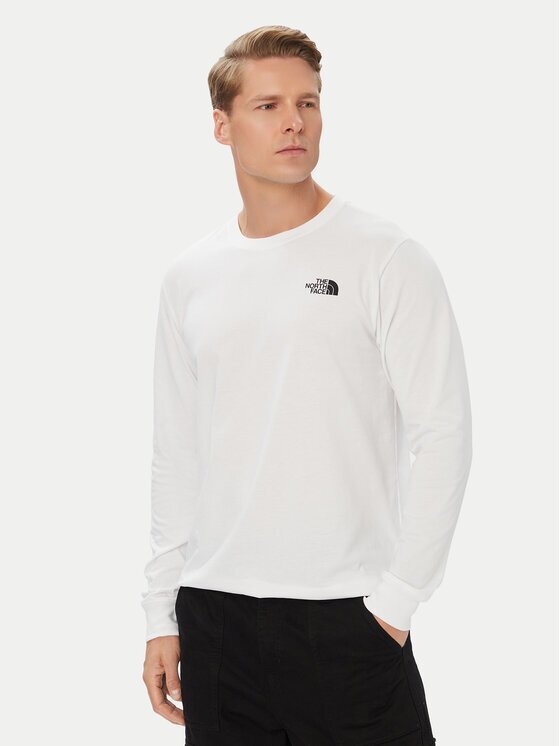 The North Face Тениска с дълъг ръкав Evolution Box Nse NF0A8B68 Regular Fit