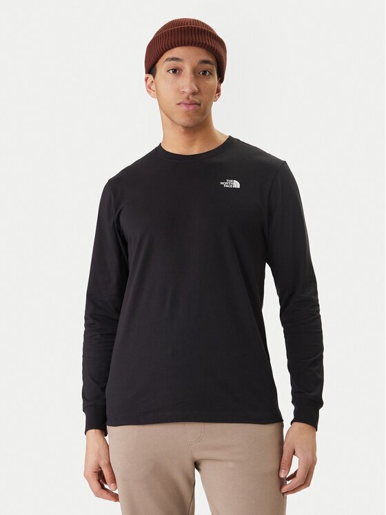 The North Face Тениска с дълъг ръкав Evolution Simple Dome NF0A8EU3 Regular Fit