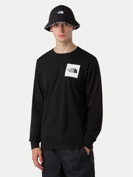 The North Face Тениска с дълъг ръкав Fine NF0A8A6P Regular Fit