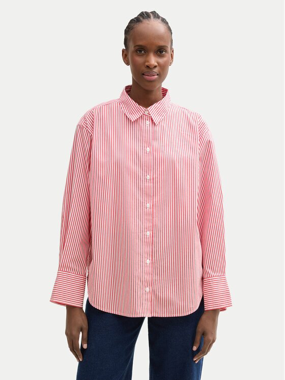 Tom Tailor Denim Риза Striped loose-fit shirt 1040551 Regular Fit