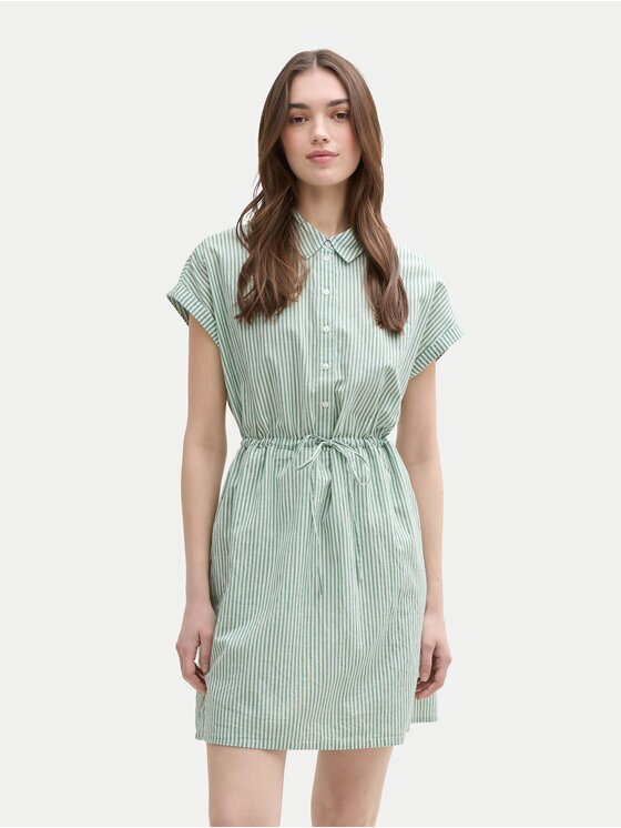 Tom Tailor Denim Рокля тип риза 1045766 Regular Fit