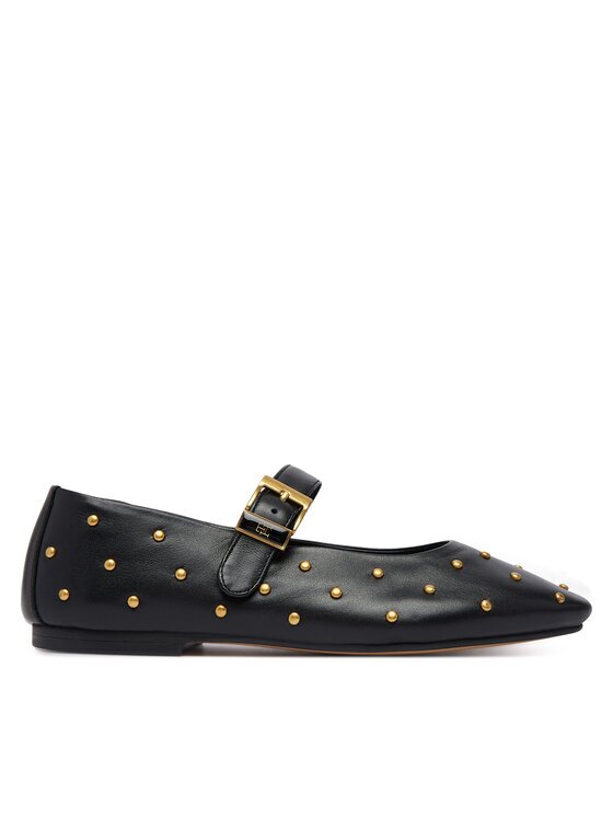 Tommy Hilfiger Балеринки Th Buckle Leather Stud Ballerina FW0FW09541