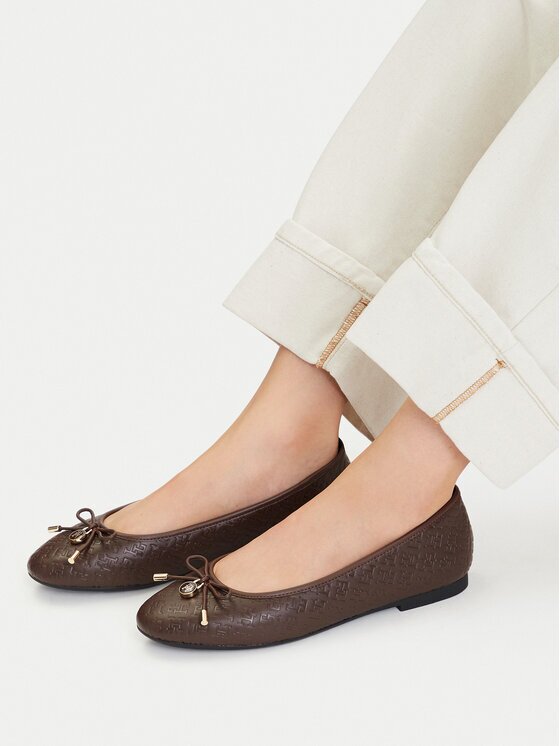 Tommy Hilfiger Балеринки Th Charm Monogram Ballerina FW0FW09683