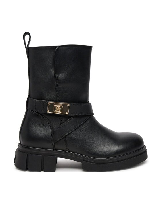 Tommy Hilfiger Боти Biker Leather FW0FW08313