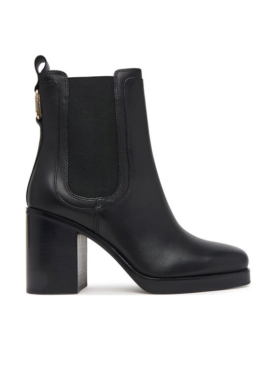 Tommy Hilfiger Боти Ltr Square Toe Heel Chelsea Boot FW0FW09555
