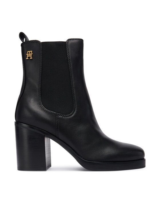 Tommy Hilfiger Боти Square Toe Chelsea High Block Hl FW0FW08844