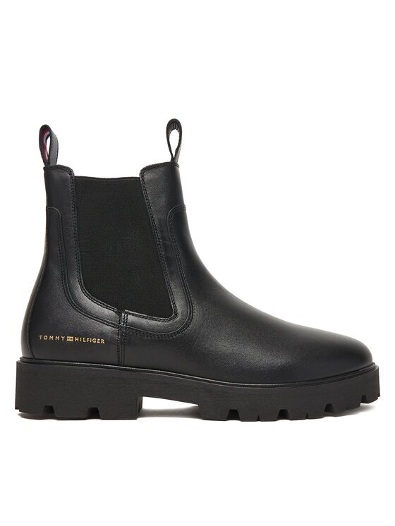 Tommy Hilfiger Боти тип челси Lthr Low Chelsea FW0FW08775
