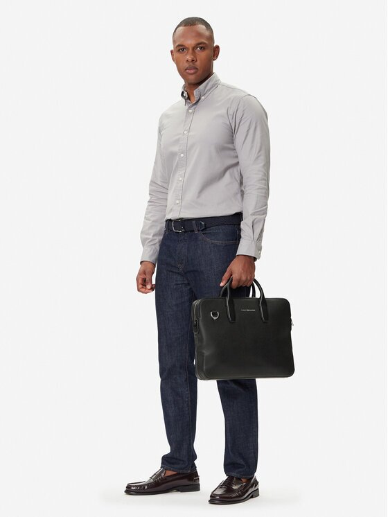 Tommy Hilfiger Чанта за лаптоп Th Business Leather Computer Bag AM0AM13642