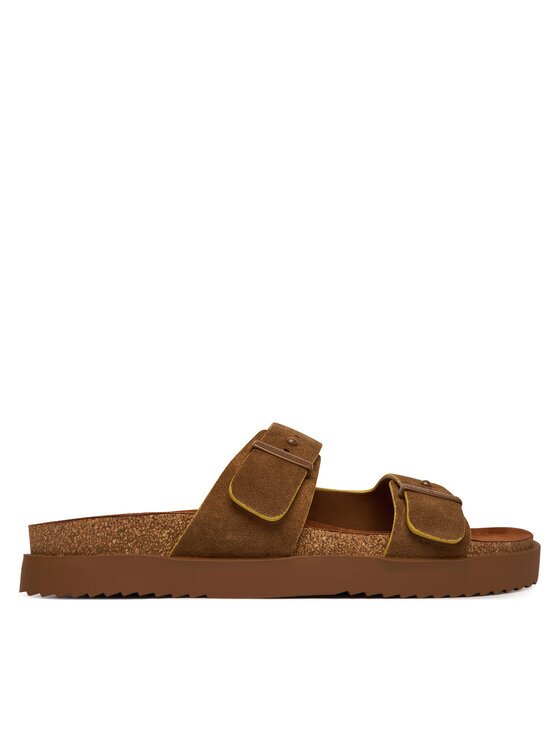 Tommy Hilfiger Чехли Cork Adjustable Suede Sandal FM0FM05869
