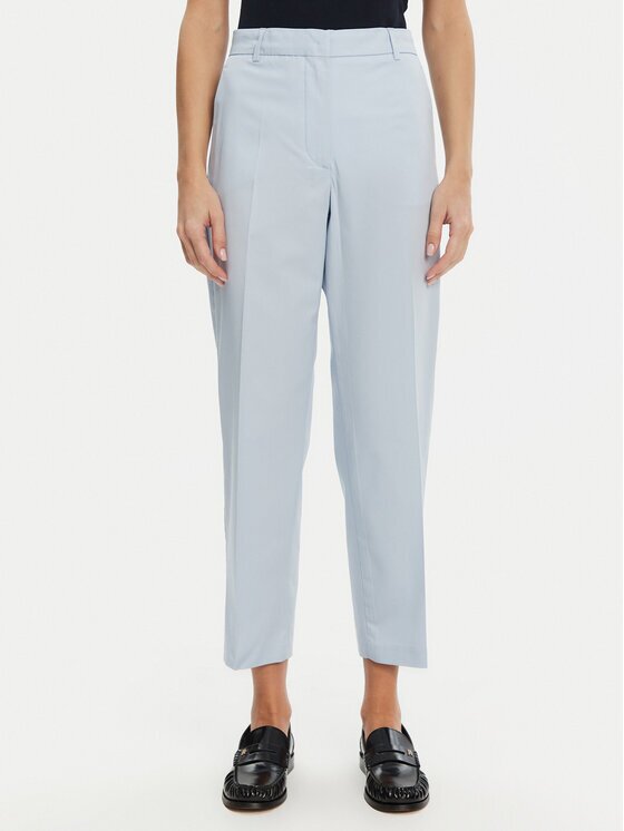 Tommy Hilfiger Чино панталони WW0WW40504 Светлосиньо Straight Fit