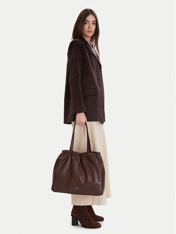 Tommy Hilfiger Дамска чанта Soft Leather Tote AW0AW18308