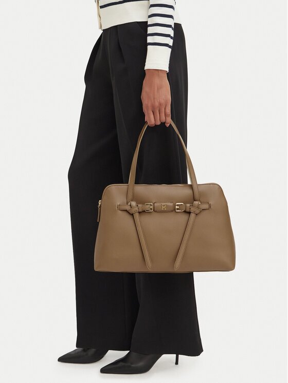 Tommy Hilfiger Дамска чанта Th Buckle Tote AW0AW19032