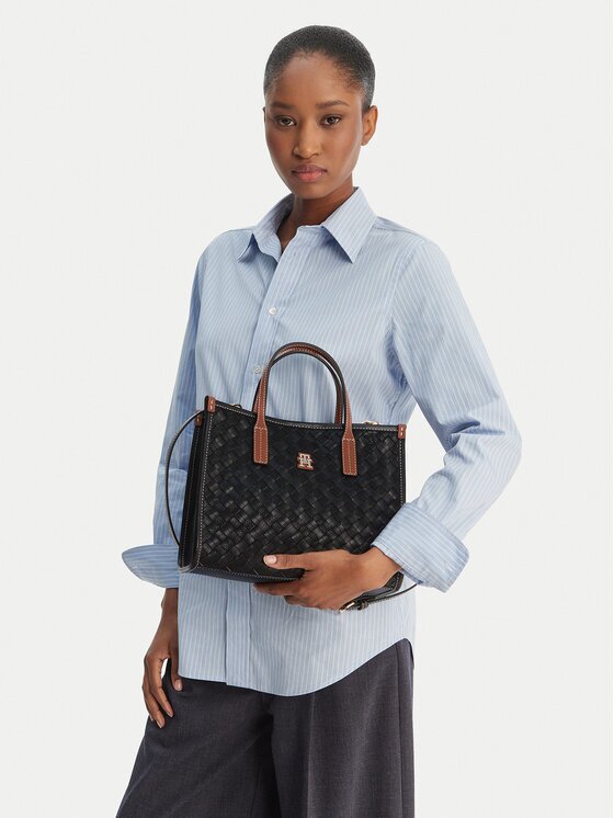 Tommy Hilfiger Дамска чанта Th City Mini Tote AW0AW18393